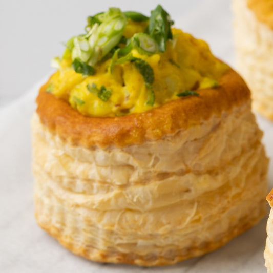 Coronation Chicken Vol-Au-Vents