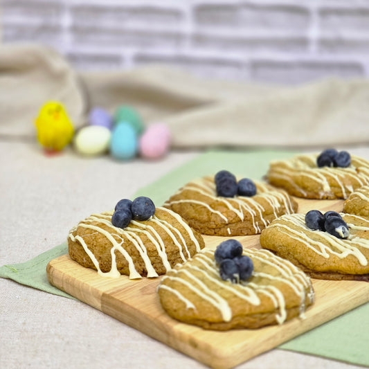 Lemon & Blueberry Stuffed Cookies