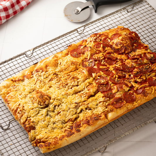 Homemade Giant Pizza