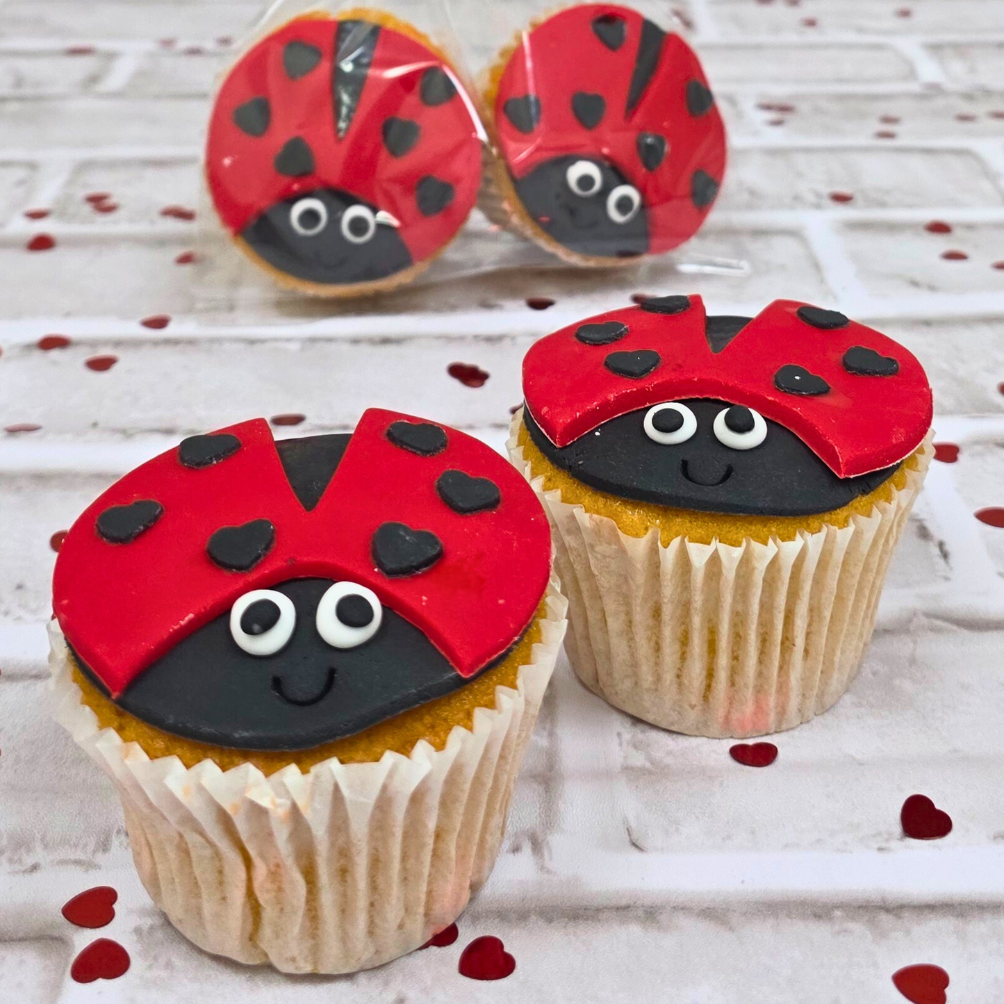 Love Bug Cupcakes