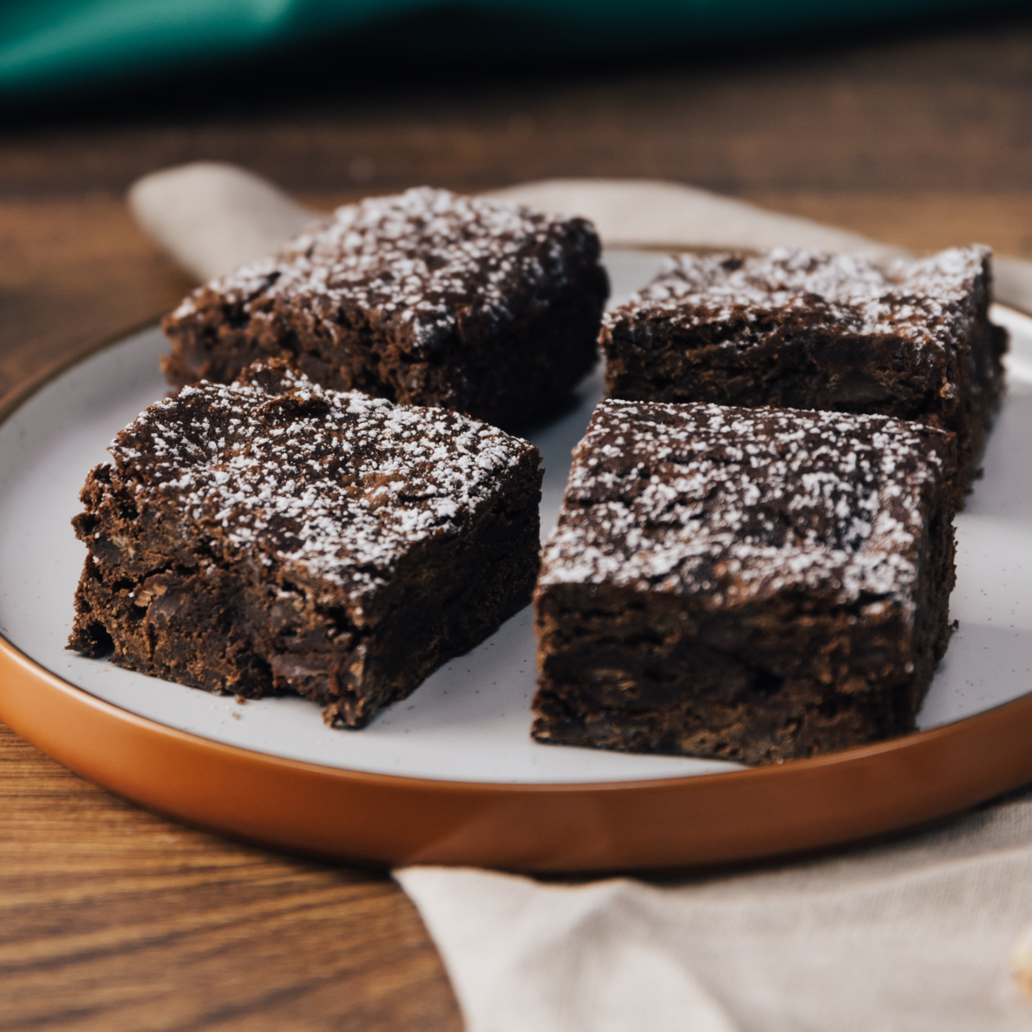 chocolate orange brownies